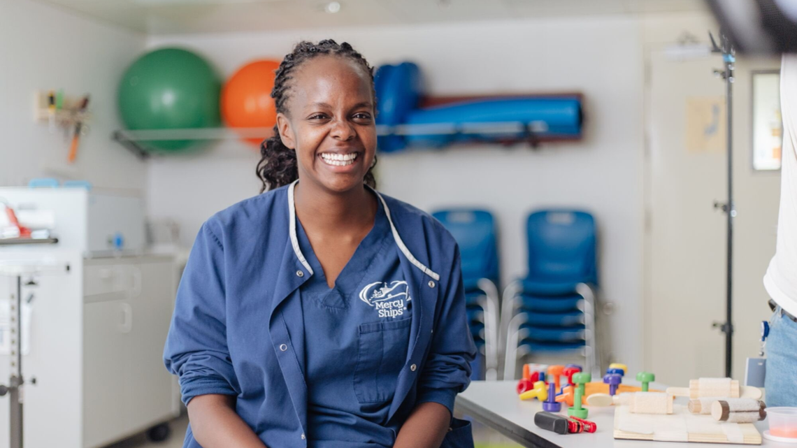 Woman abandoned as baby in Kenya returns to Africa as a therapist