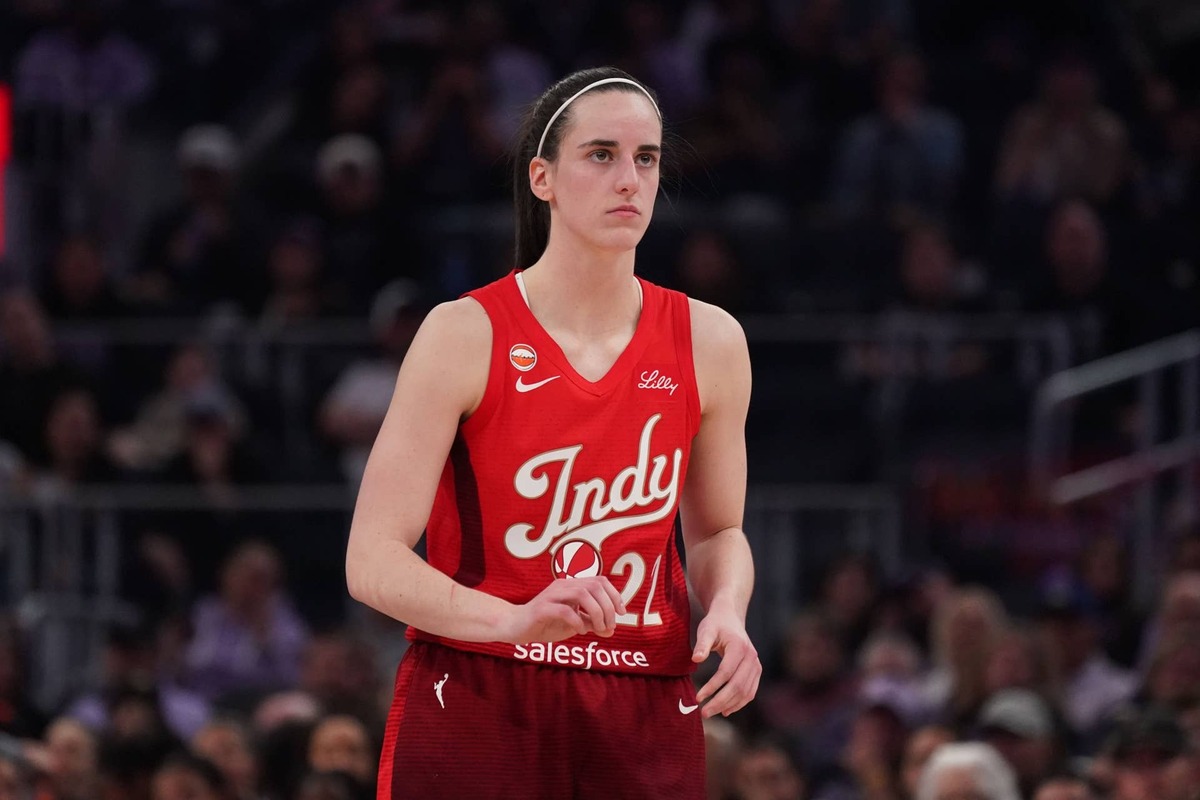  Indiana Fever guard Caitlin Clark. David Gonzales-Imagn Images