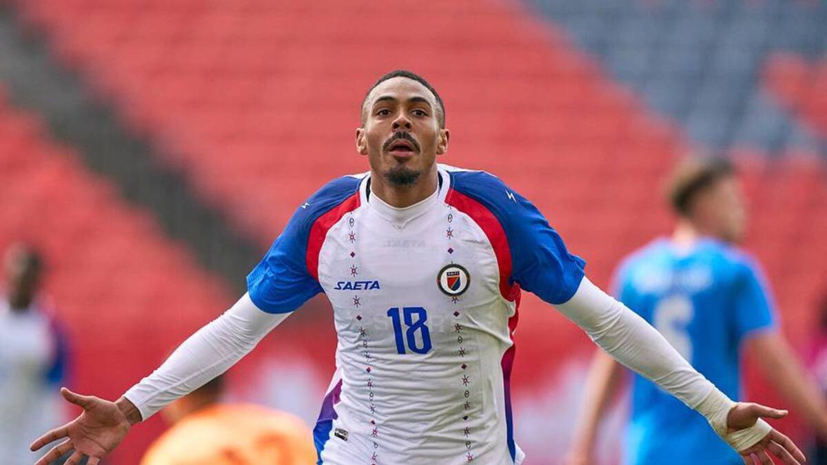  Haiti hope to pull off an all-time World Cup shock. | Geoff Robins/AFP/Getty Images 