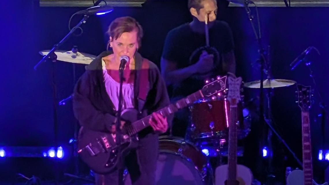 Kristen Hersh leads Throwing Muses in concert at The Chapel in San Francisco, kicking off a four-show Northern California run. (Jim Harrington/Bay Area News Group)