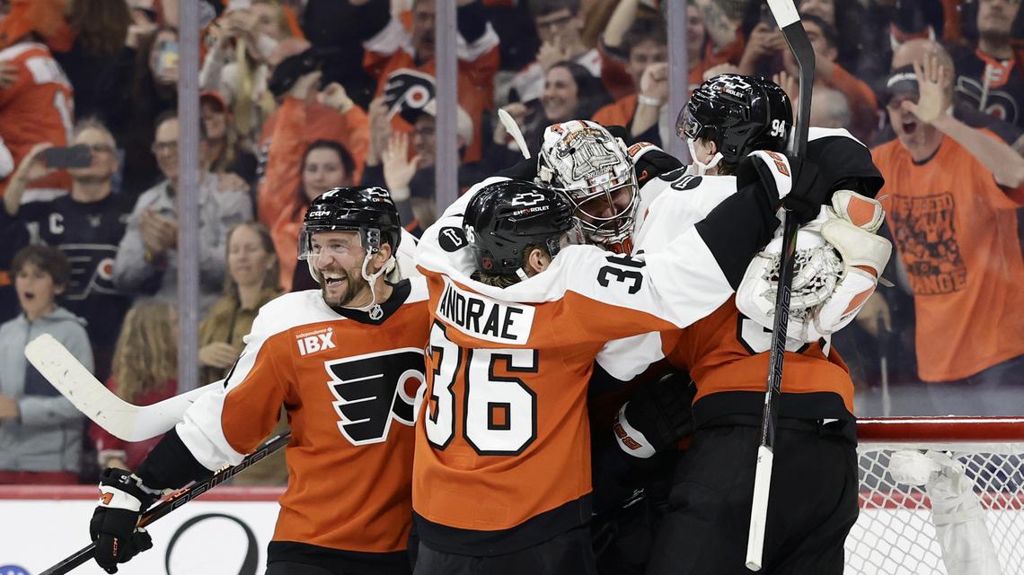 Flyers clinch a playoff spot with a 3-2 shootout win over Hurricanes 
