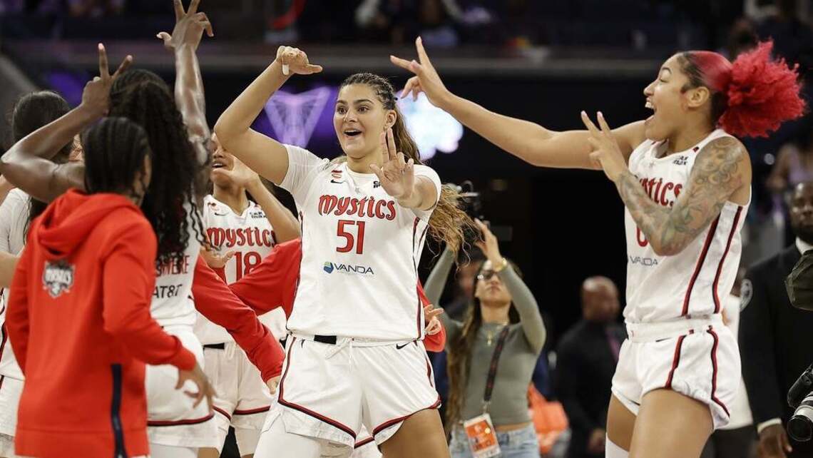 Mystics edge Aces on Shakira Austin's 3-point play 