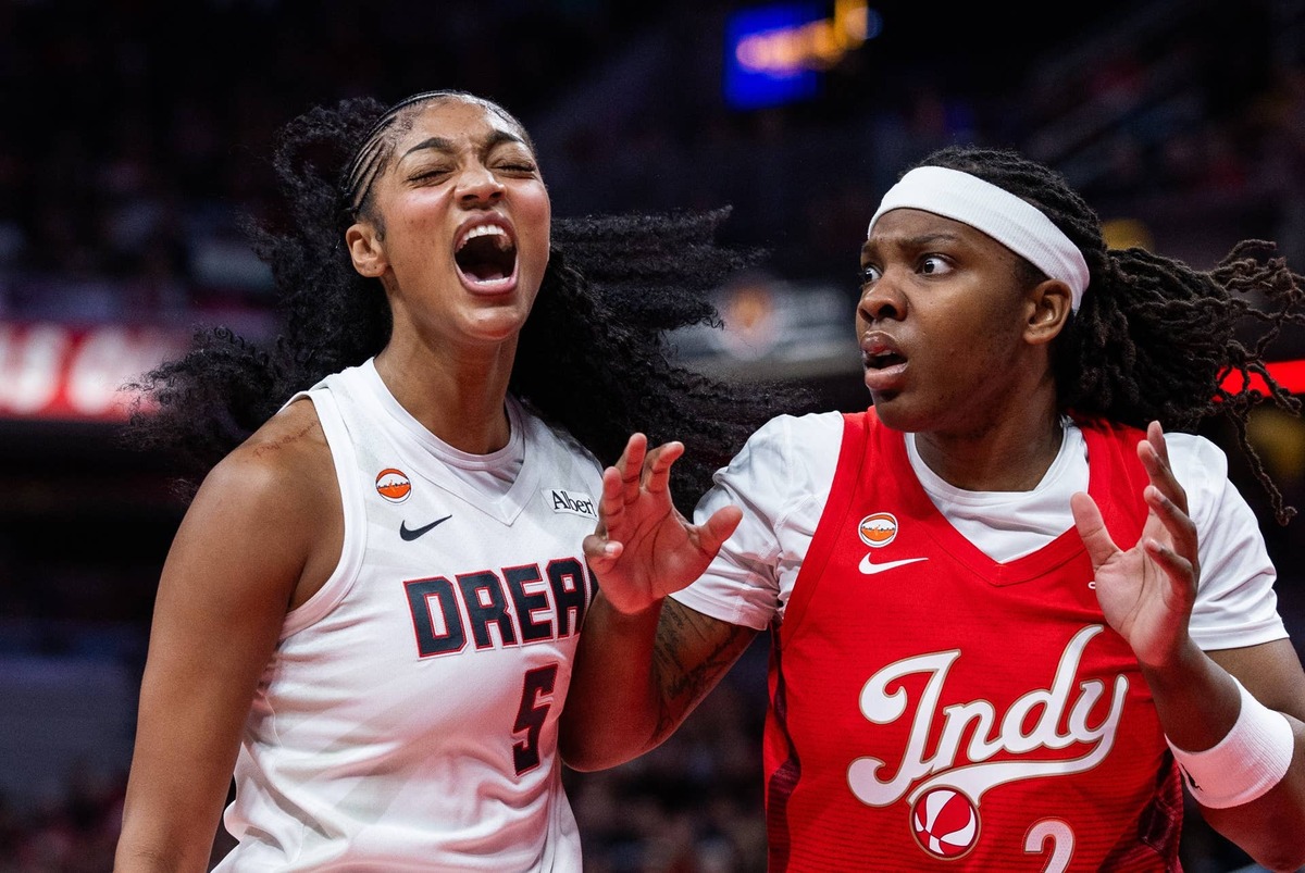  Atlanta Dream forward Angel Reese (5). Trevor Ruszkowski-Imagn Images via Reuters Connect