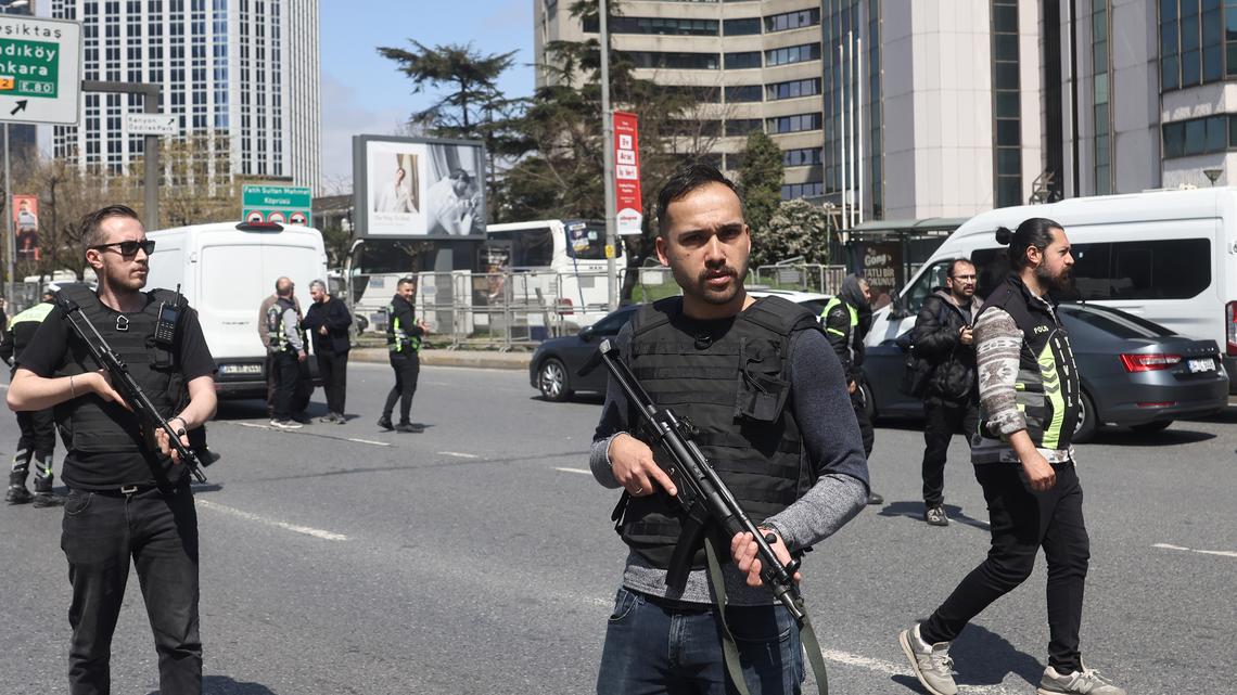 Assailant killed in gunfire near Israeli consulate in Istanbul 