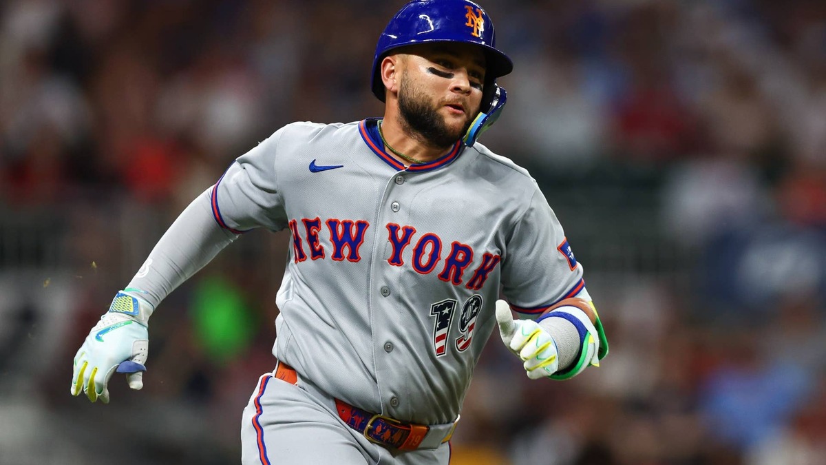 New York Mets third baseman Bo Bichette (19) Colin Hubbard-Imagn Images