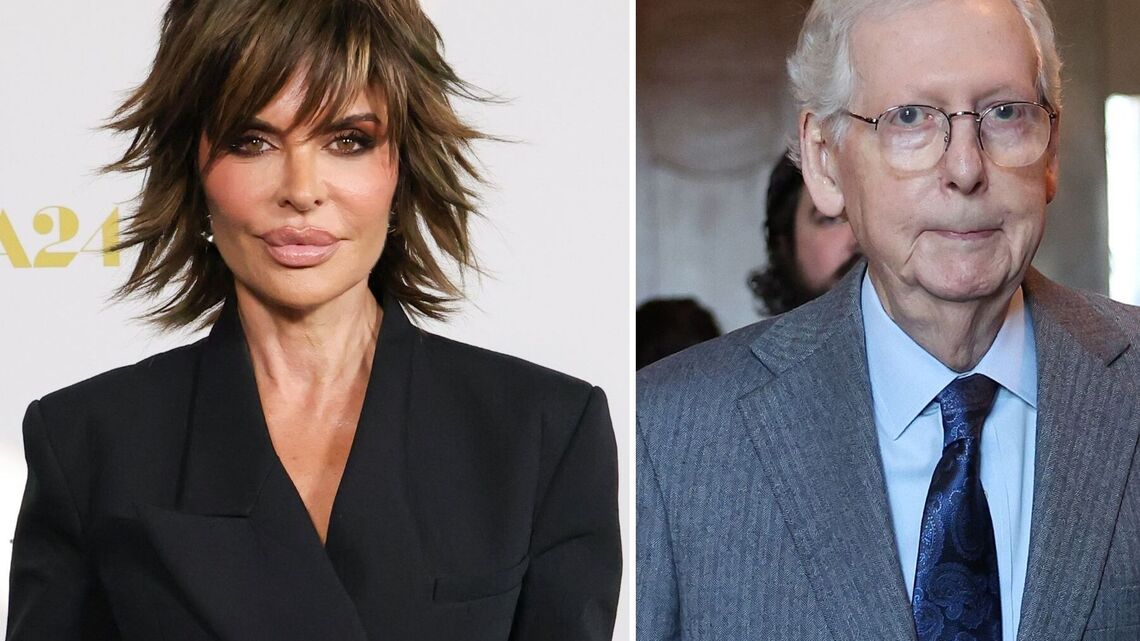 Lisa Rinna Compares Mitch McConnell's Hospitalization to 'Weekend at Bernie's' 