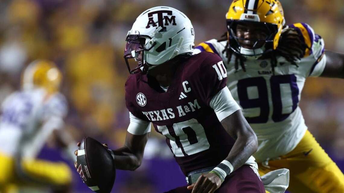 Marcel Reed, Texas A&M aim to pick it up vs. Arkansas   