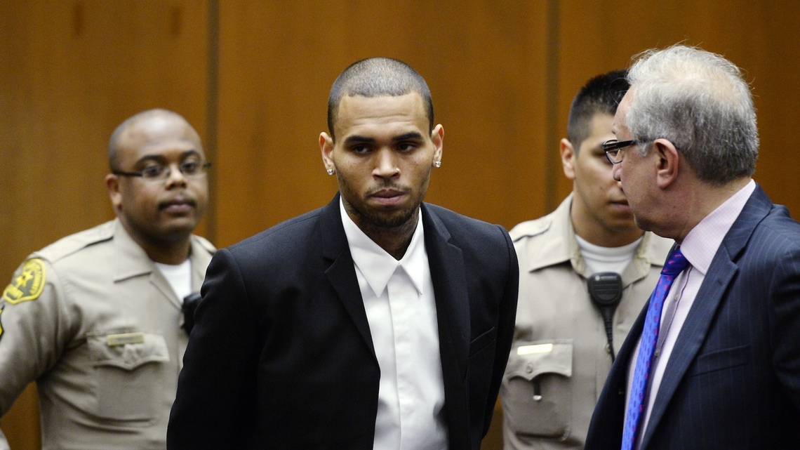 Chris Brown Avoids Prison Time for Bottle-Throwing Incident in London 