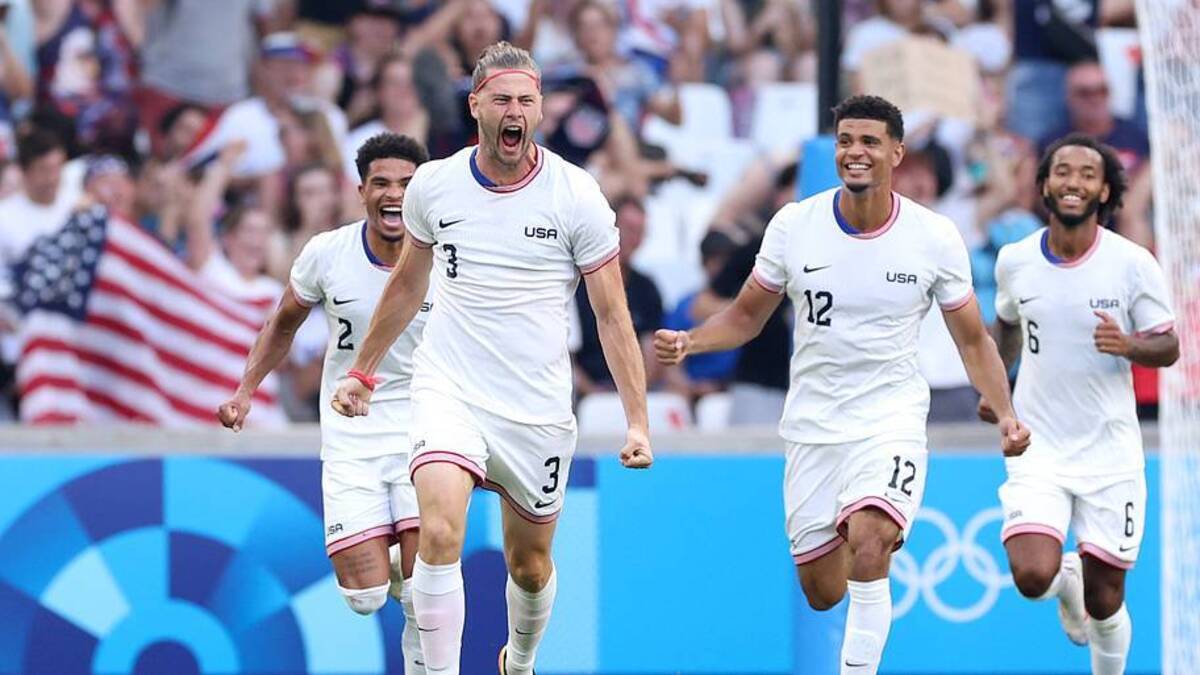  The U.S. qualified for the Paris 2024 Olympics after missing three straight Olympic Games. | Alex Livesey/Getty Images 