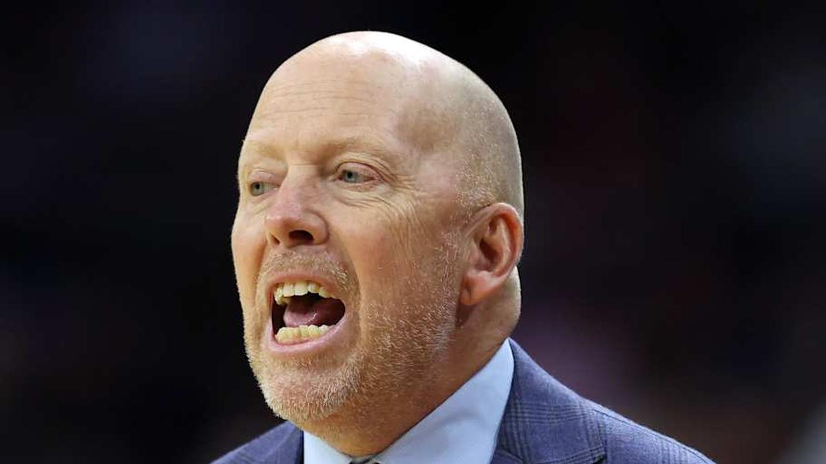  Mar 22, 2026; Philadelphia, PA, USA; UCLA Bruins head coach Mick Cronin reacts in the first half during a second round game of the men's 2026 NCAA Tournament at Xfinity Mobile Arena. Mandatory Credit: Bill Streicher-Imagn Images | Bill Streicher-Imagn Images 