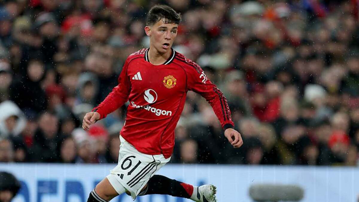  Lacey impressed during his cameos for the Manchester United first team. | Richard Sellers/Sportsphoto/Allstar/Getty Images 