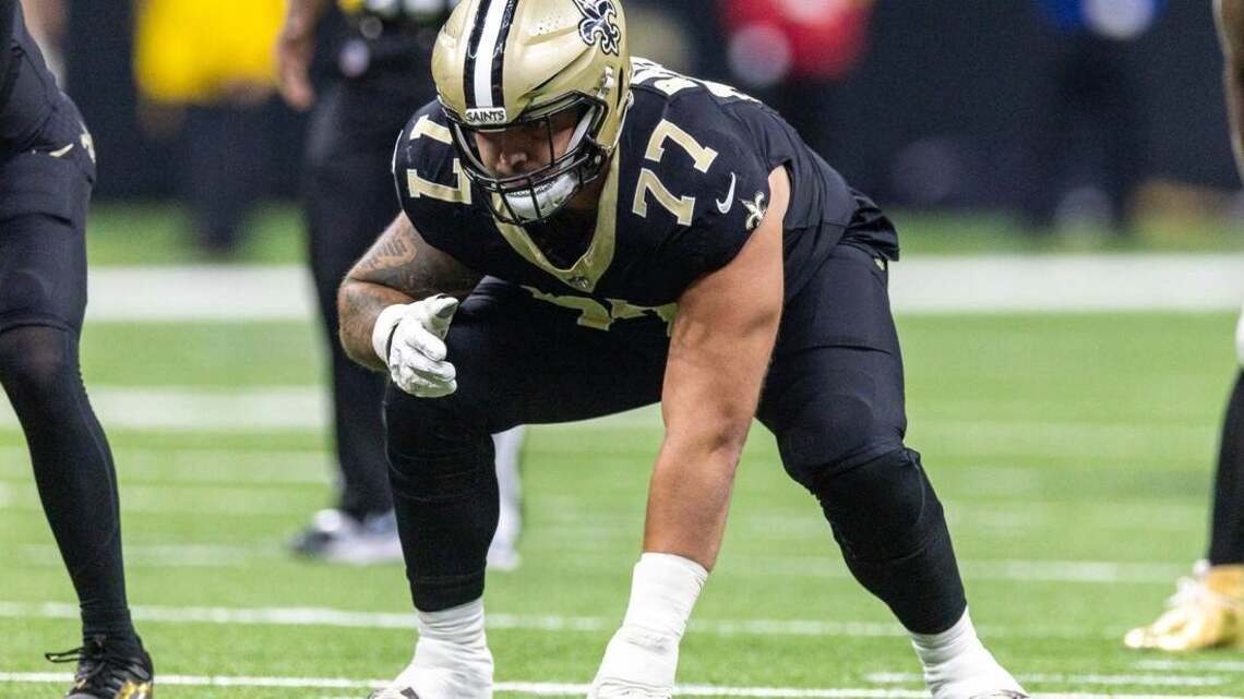 Saints OL Dillon Radunz ruled out for season with knee injury