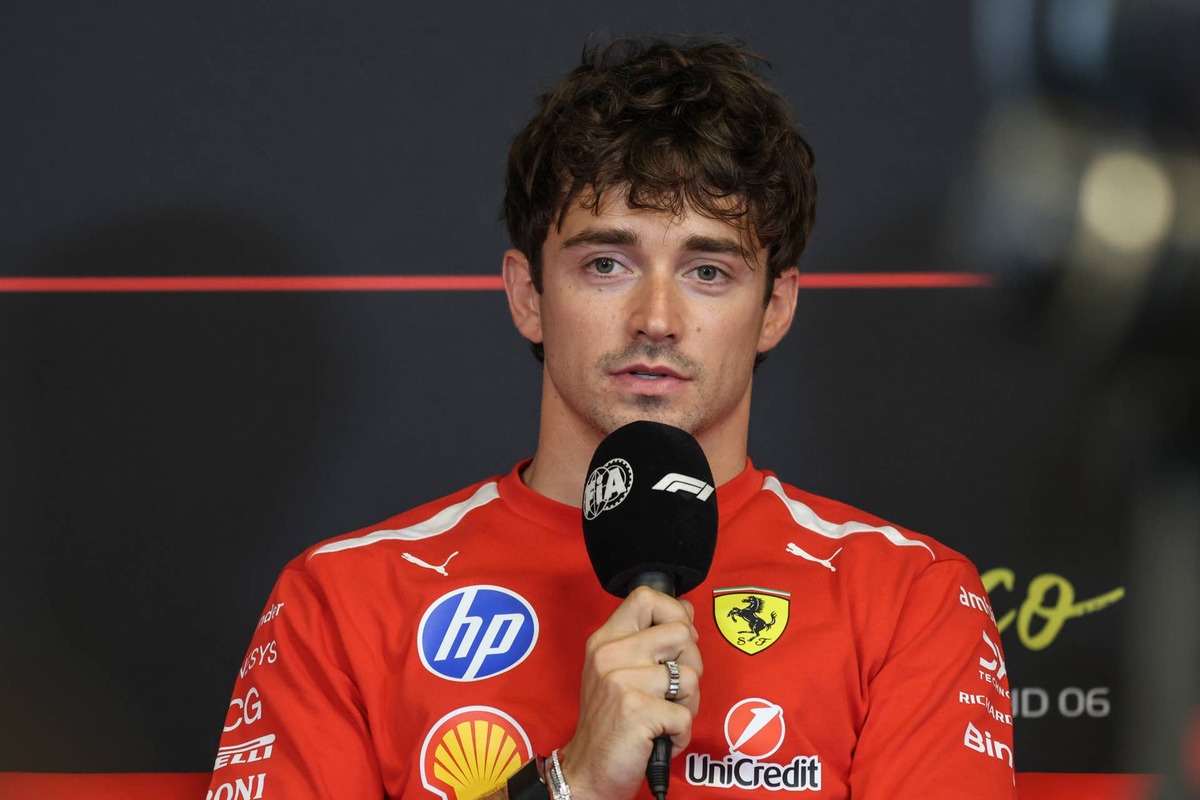  Charles Leclerc in a press conference before the 2026 Formula 1 Louis Vuitton Grand Prix de Monaco. Photo by Piotr Zajac/NurPhoto via Getty Images