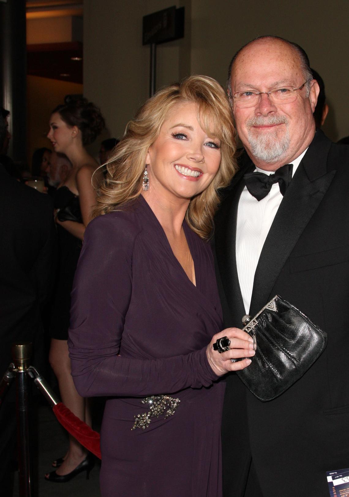 Melody Thomas Scott and Edward J. Scott in 2011Frederick M. Brown/Getty