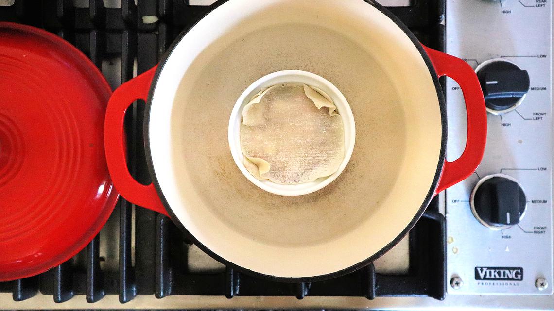 Gretchen’s table: This low-fuss dumpling lasagna gets steamed on the stovetop