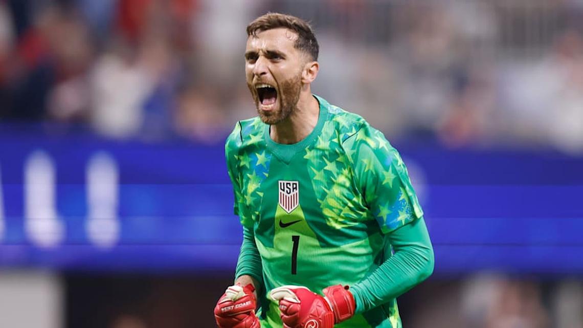  Matt Turner could be nearing a starting role despite serving as the backup for most of the past year. | Johnnie Izquierdo/USSF/Getty Images 