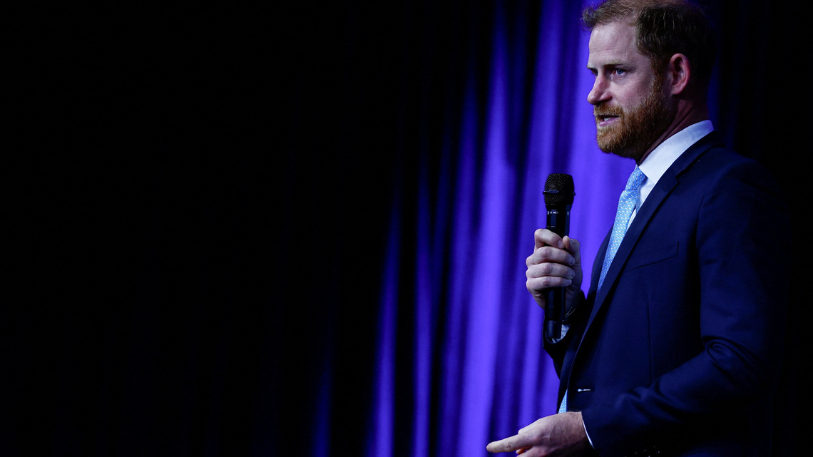 UK's Prince Harry says he fell into depression as he weighed royal future 
