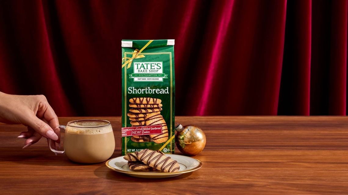 Tate's Bake Shop Just Launched 2 New Cookies for the Holidays-and They're Rolling Out to Grocery Stores Nationwide 