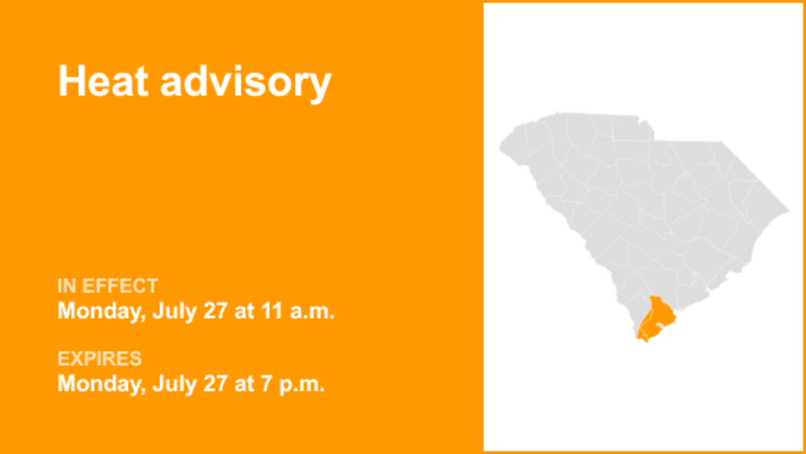 UPDATE: Heat advisory affecting Lowcountry until Wednesday evening 
