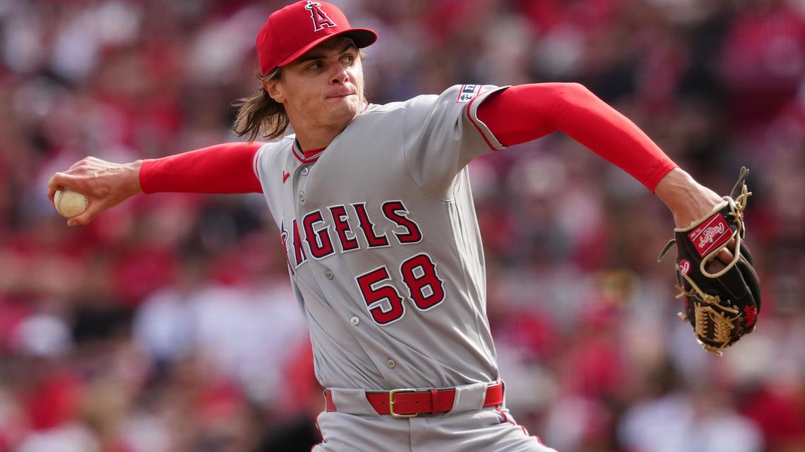 Angels rookie George Klassen has more control issues in loss to Reds 