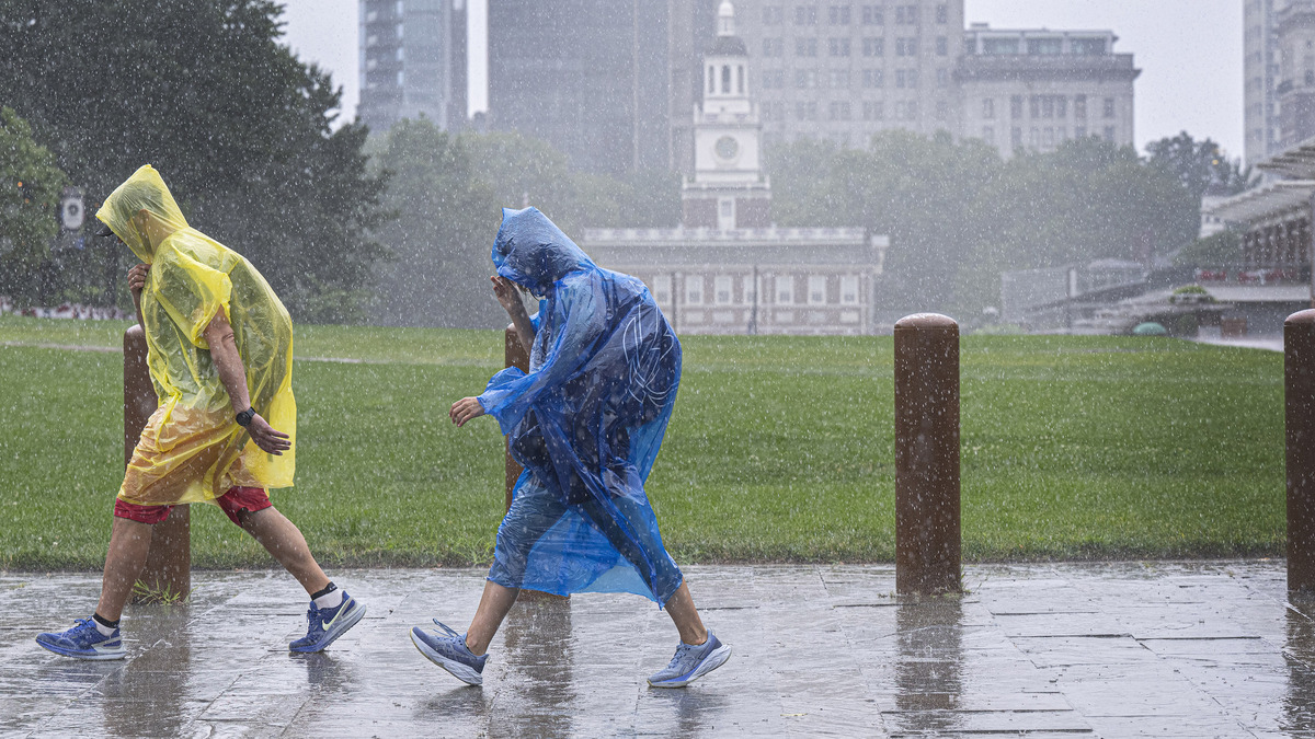 A tornado touched down in Philly area during Thursday's severe storms