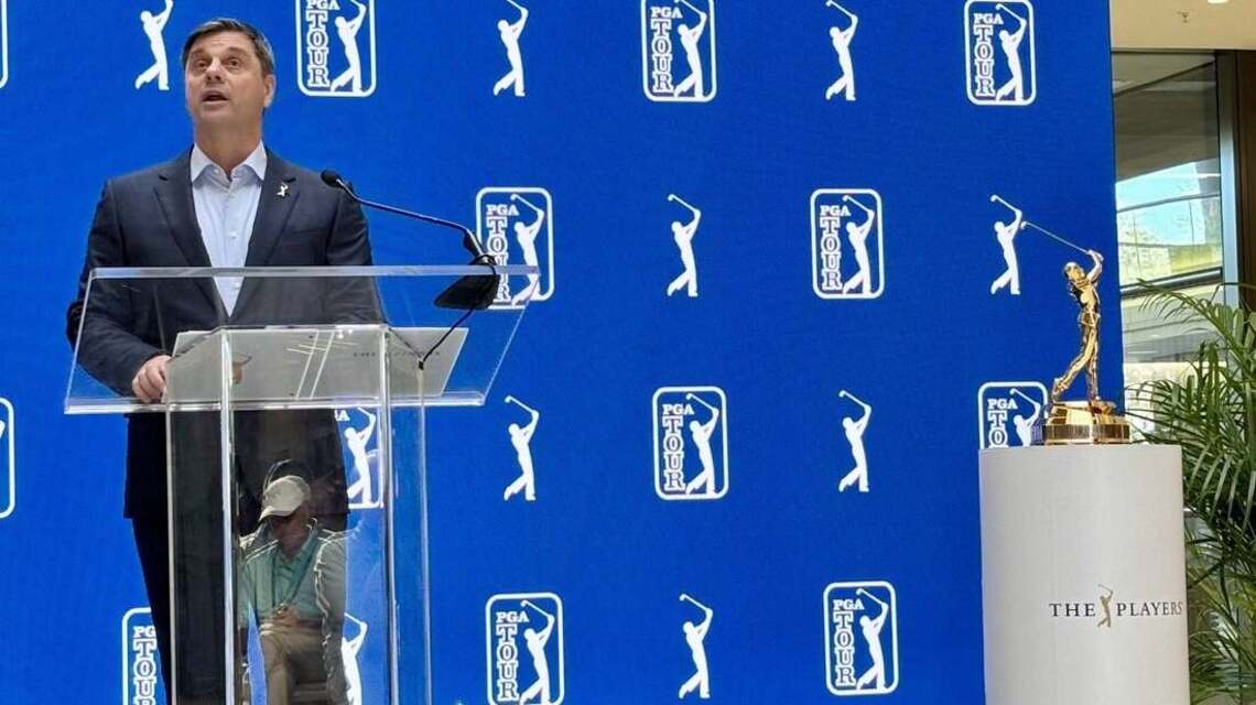 PGA CEO talks LIV Golf, future postseason matchplay at Tour Championship 