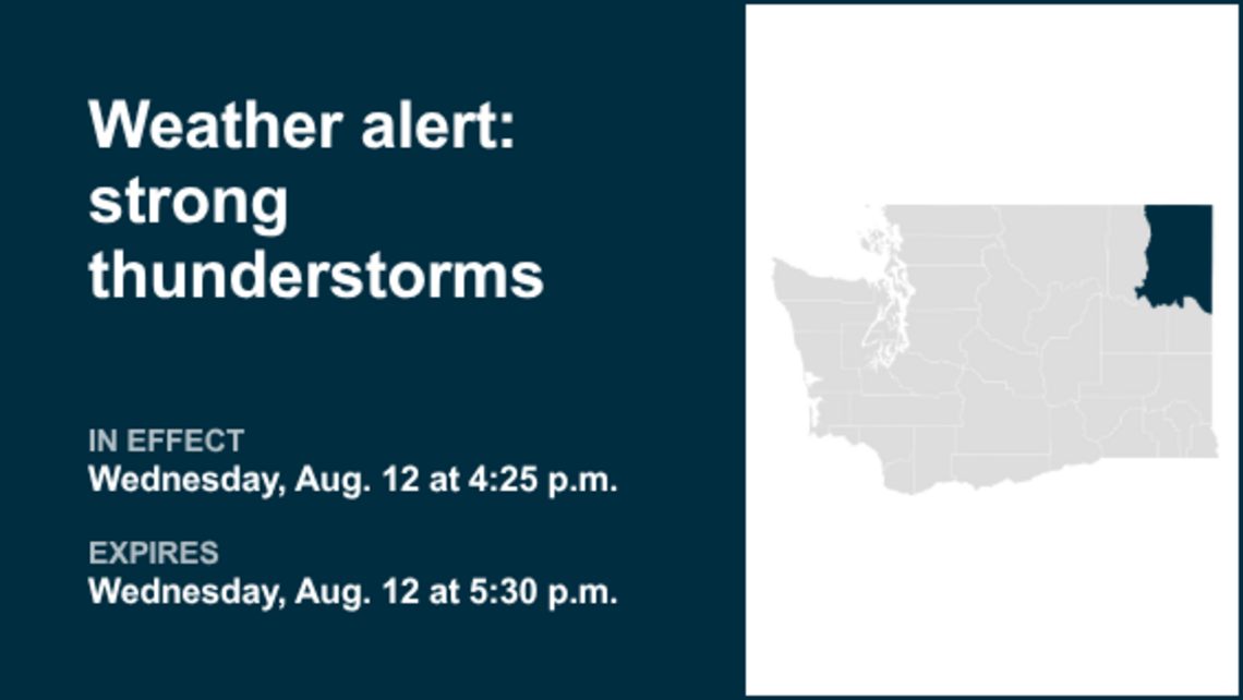 Weather alert for Northeast Mountains early Wednesday evening, says the NWS 