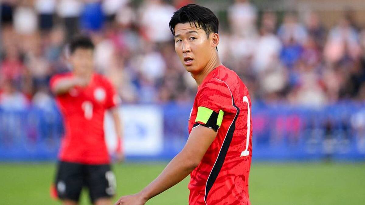  Son Heung-min is South Korea's talisman. | Alex Goodlett/Getty Images 