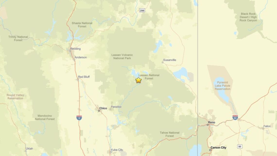 Update: 2.1 magnitude earthquake struck near Canyondam, CA on Aug. 5 