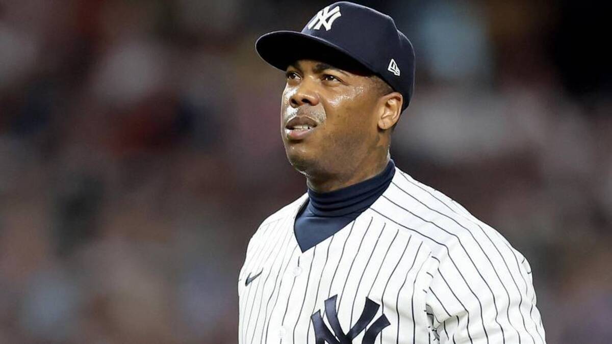  Even though there are fond memories of him in a Yankees uniform, a reunion with Aroldis Chapman would do more harm than good. | Brad Penner-Imagn Images 