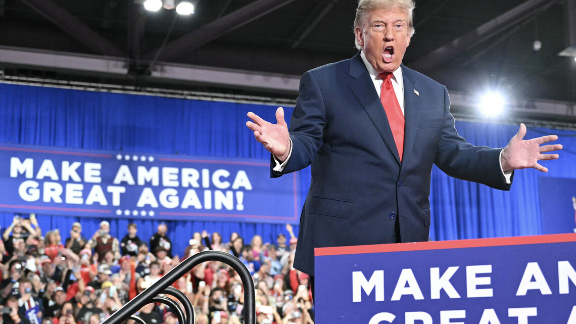 Trump hypes megaprojects to voters who lament gas, food costs 