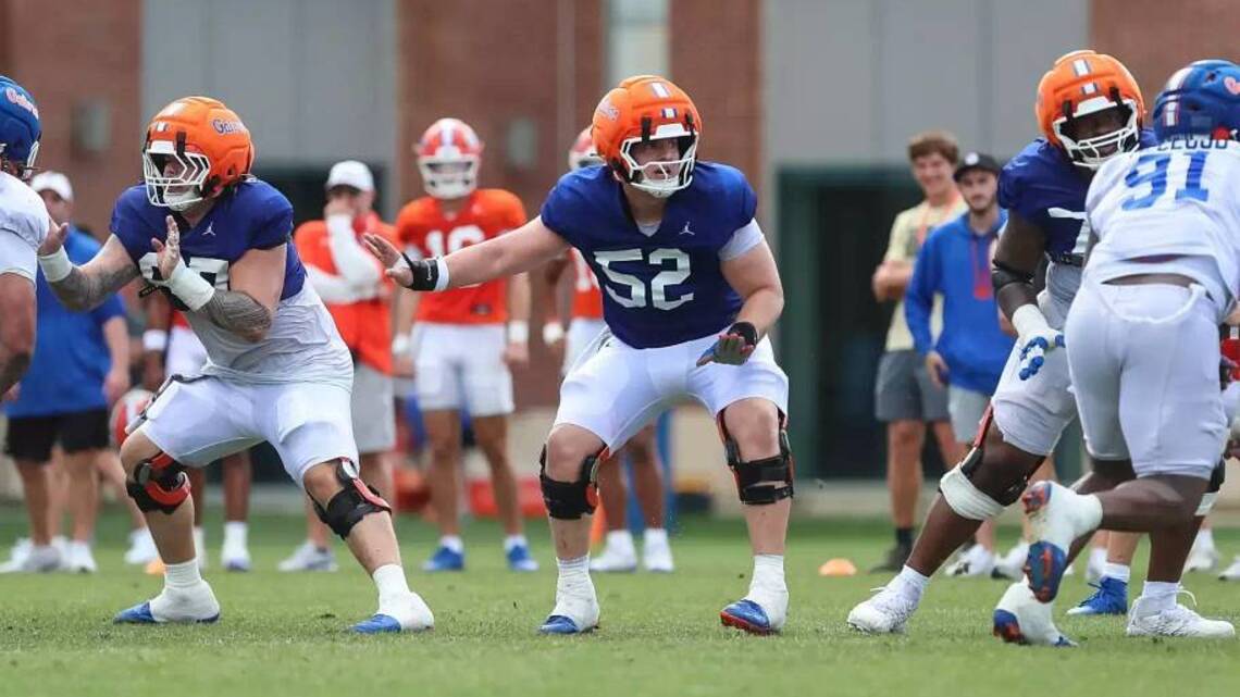 Gators C Harrison Moore Named to Rimington Trophy Watch List