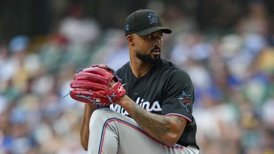 Marlins open second half with extra-innings loss to host Brewers
