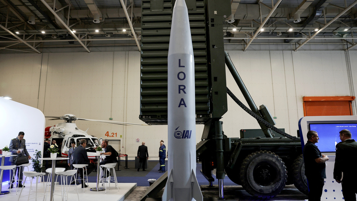 Germany successfully tests Israeli ballistic missile, officials say