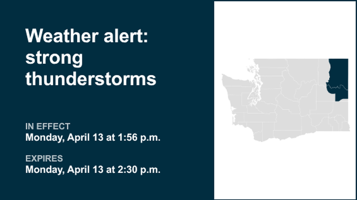 UPDATE: Brace for marble-sized hail with thunderstorms in Northeast Mountains Monday 