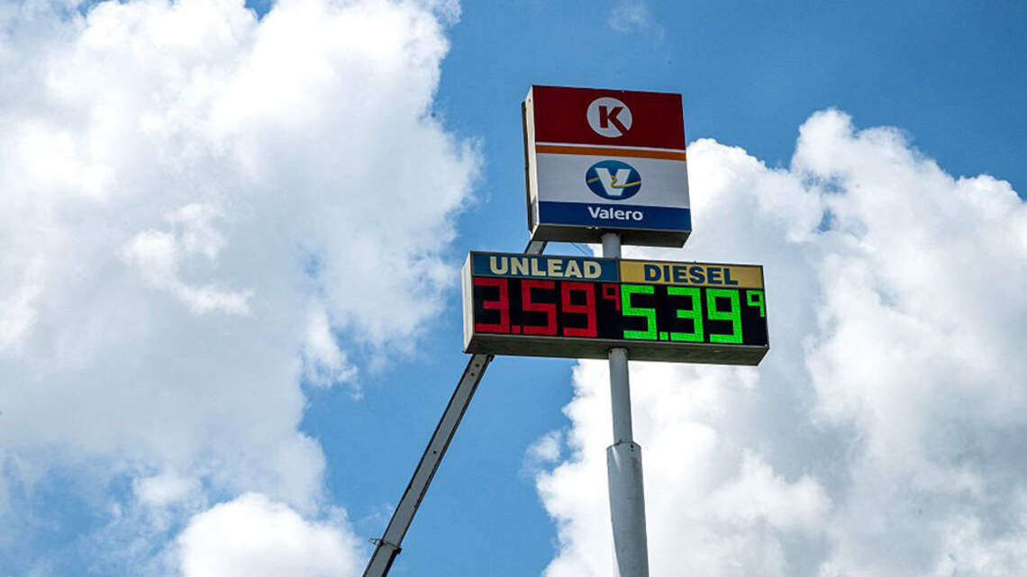 US average diesel price passes $6 a gallon for the first time, GasBuddy says 