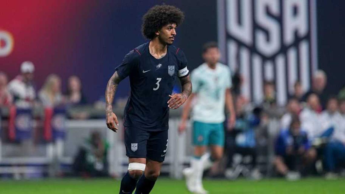  Chris Richards is the most important piece to the USMNT's defensive outlook. | Robin Alam/ISI Photos/Getty Images 