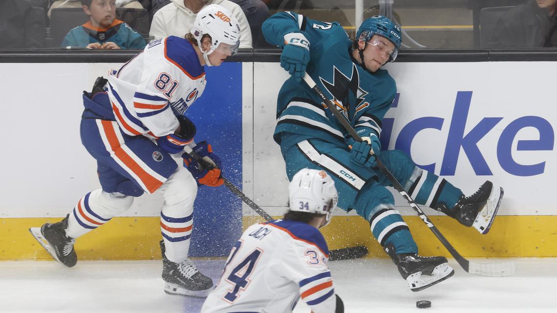 Sharks fuel McDavid, Oilers with penalties as playoff hopes take a big hit 
