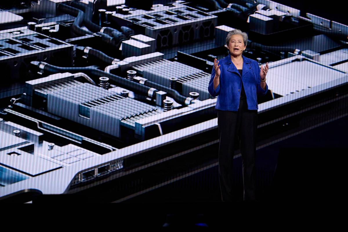 AMD CEO Lisa Su discusses tech cooperation with China's vice premier 