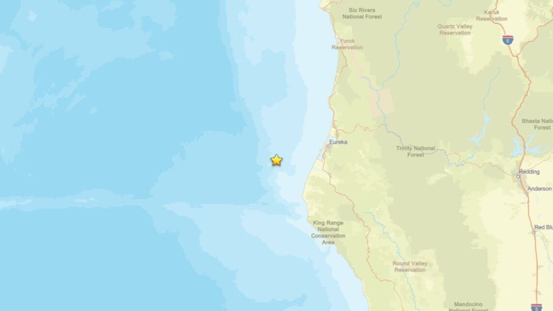 Aug. 16: Earthquake measuring 2.4 struck region close to Ferndale, CA 