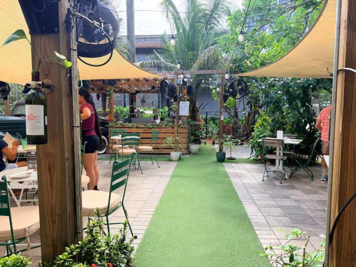  This dreamy garden setting is ideal for a long, late-morning brunch catch-up and it’s the ultimate spot to finally try a trendy Chaga Latte with your friends. Photo credit: Melody Pittman 