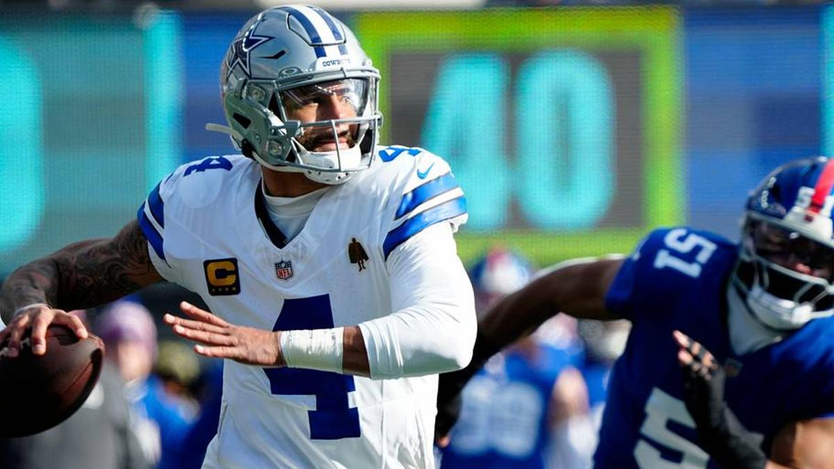  Dak Prescott's cap hit is unsustainable for the Cowboys moving forward. | Kevin R. Wexler-NorthJersey.com / USA TODAY NETWORK via Imagn Images 