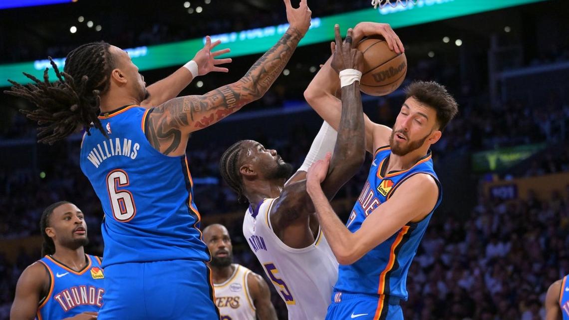 Thunder bury Lakers in second half to take 3-0 series lead 