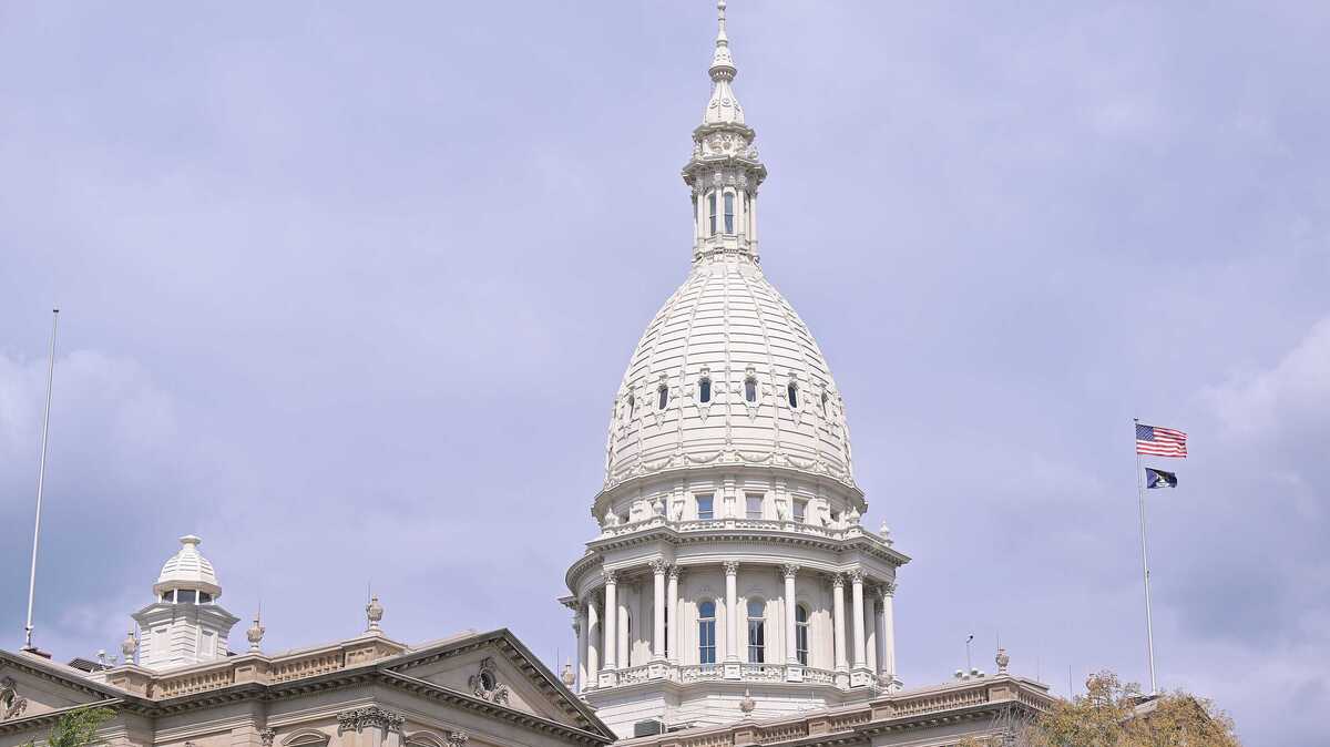 The Michigan State Capitol in Lansing, Michigan on Wednesday, Sept. 3, 2025. (Robin Buckson/The Detroit News/TNS)