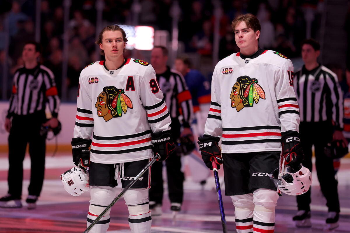  Projecting Blackhawks Lineup With Connor Bedard Sidelined 