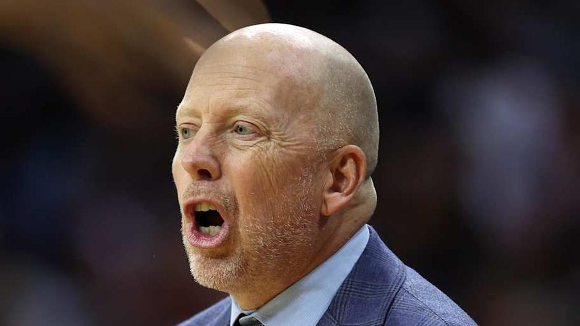 Mar 22, 2026; Philadelphia, PA, USA; UCLA Bruins head coach Mick Cronin reacts against the UConn Huskies in the first half during a second round game of the men's 2026 NCAA Tournament at Xfinity Mobile Arena. Mandatory Credit: Bill Streicher-Imagn Images | Bill Streicher-Imagn Images 