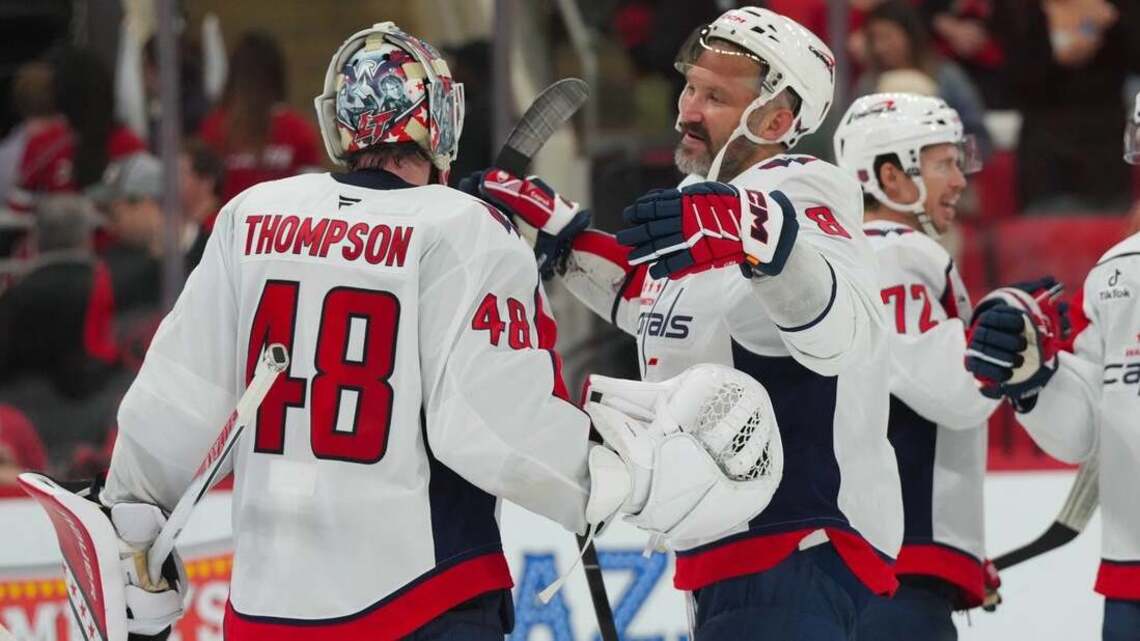 NHL roundup: Alex Tuch, Caps send champ Hurricanes to 2nd straight loss 