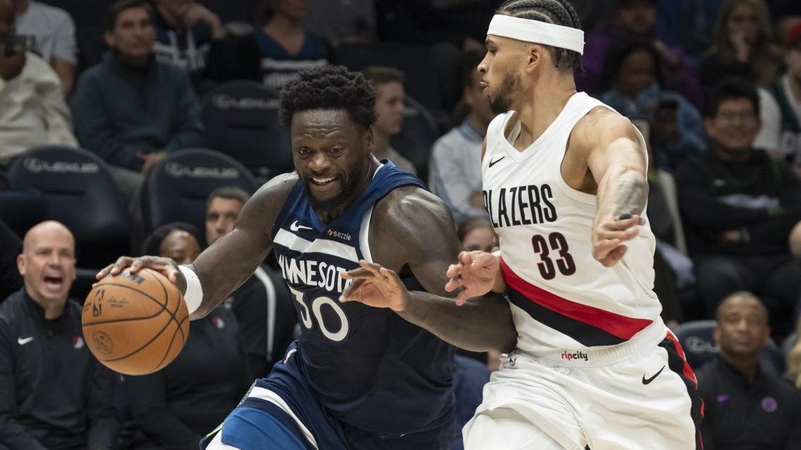 Timberwolves try to recalibrate visiting injury riddled Trail Blazers 