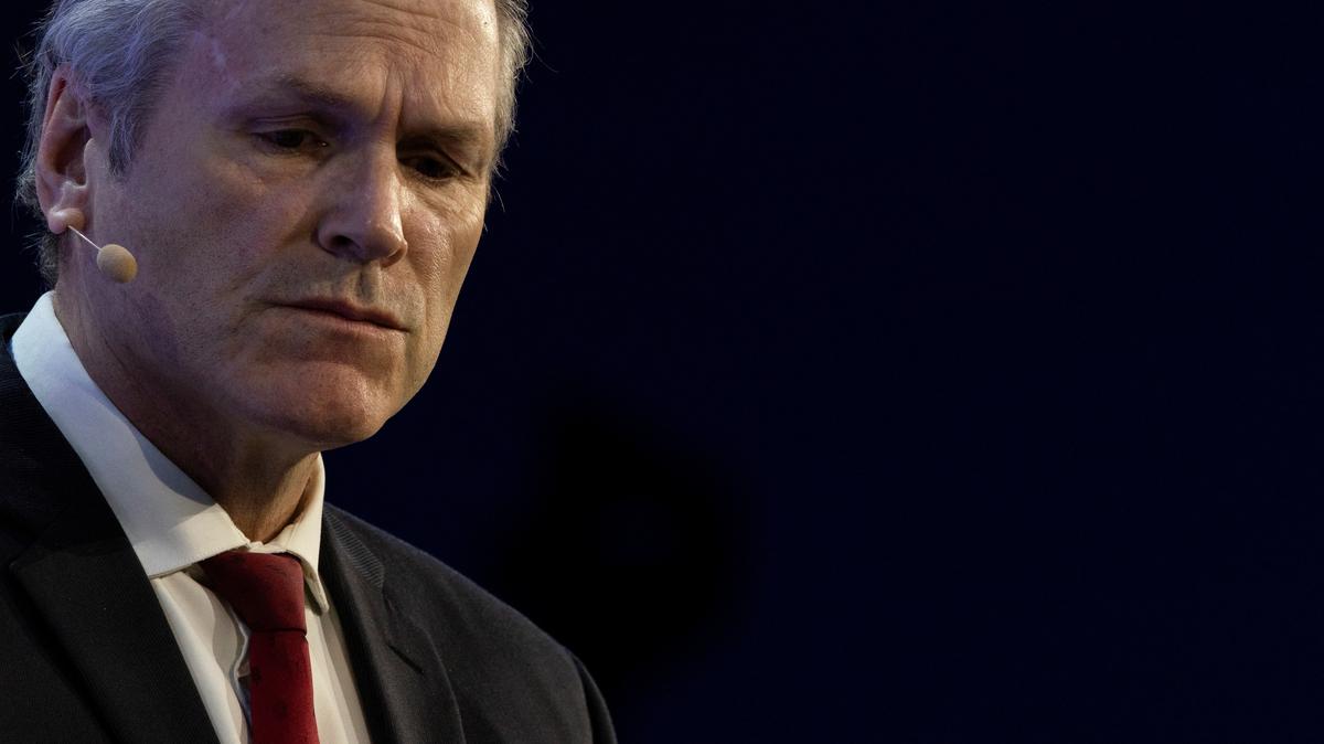 FILE PHOTO: Alaska Governor, Mike Dunleavy attends CERAWeek in Houston, Texas, U.S., March 14, 2025. REUTERS/Kaylee Greenlee/ File Photo