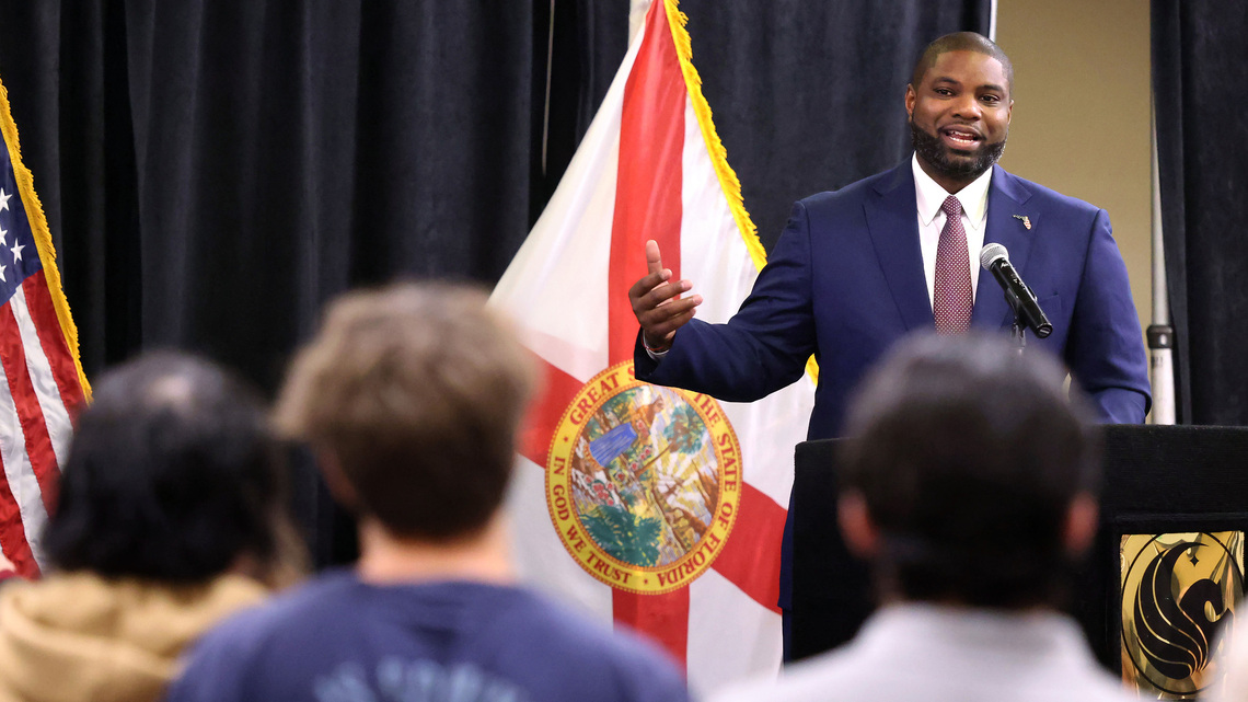 Byron Donalds doubles down on AI data centers at UCF Turning Point event 